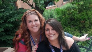 Gayle Donnally and Lydia Michaels