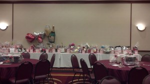 Check out some of the amazing raffle baskets