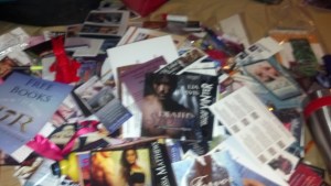 The amazing goodies! and I will be sharing these with y'all!